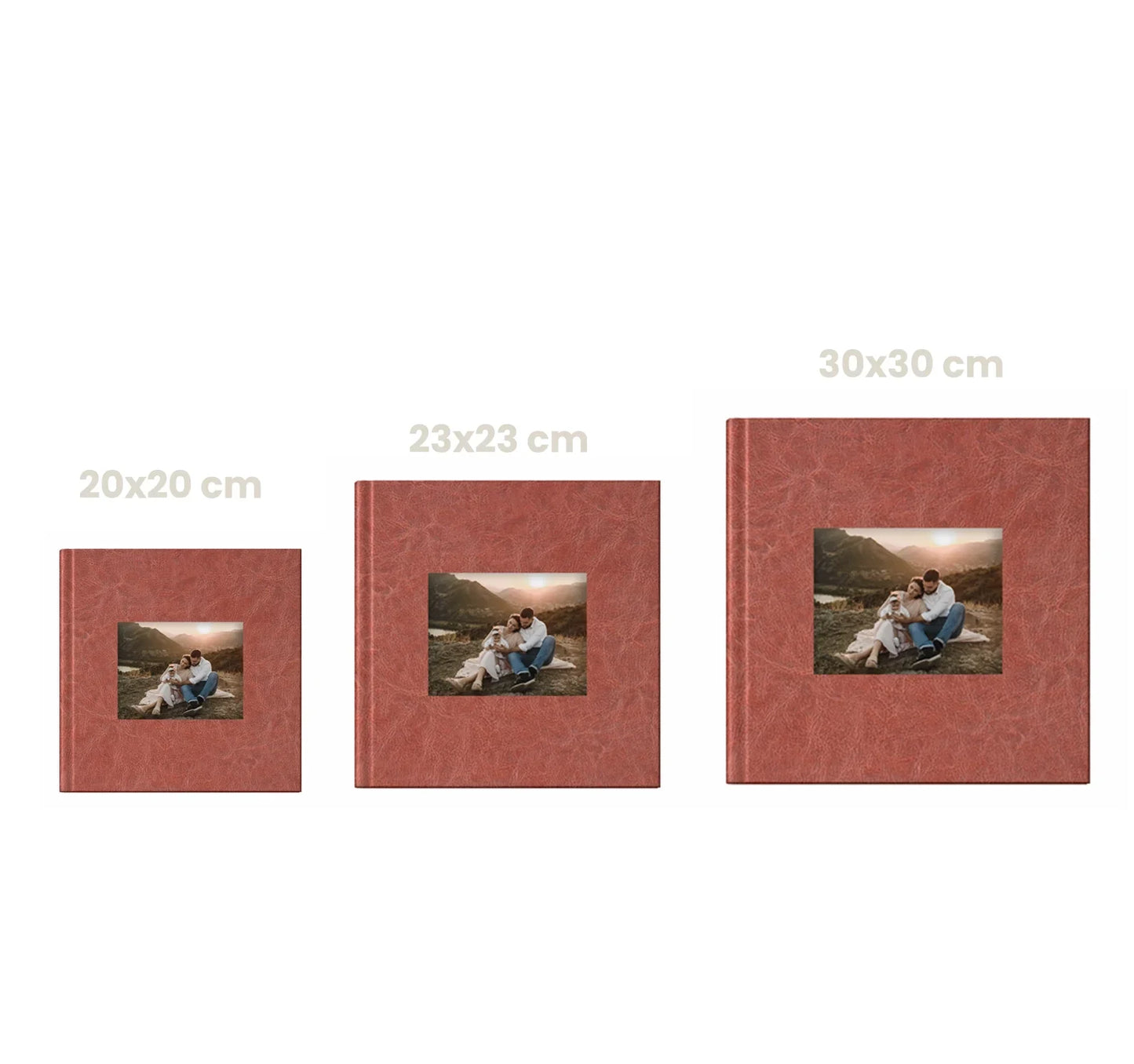 Album Foto Copertă din Piele