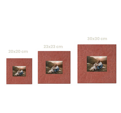 Album Foto Copertă din Piele